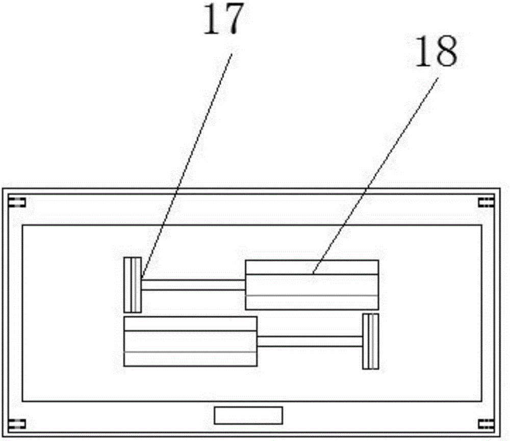 Novel automatic gluing device for plate