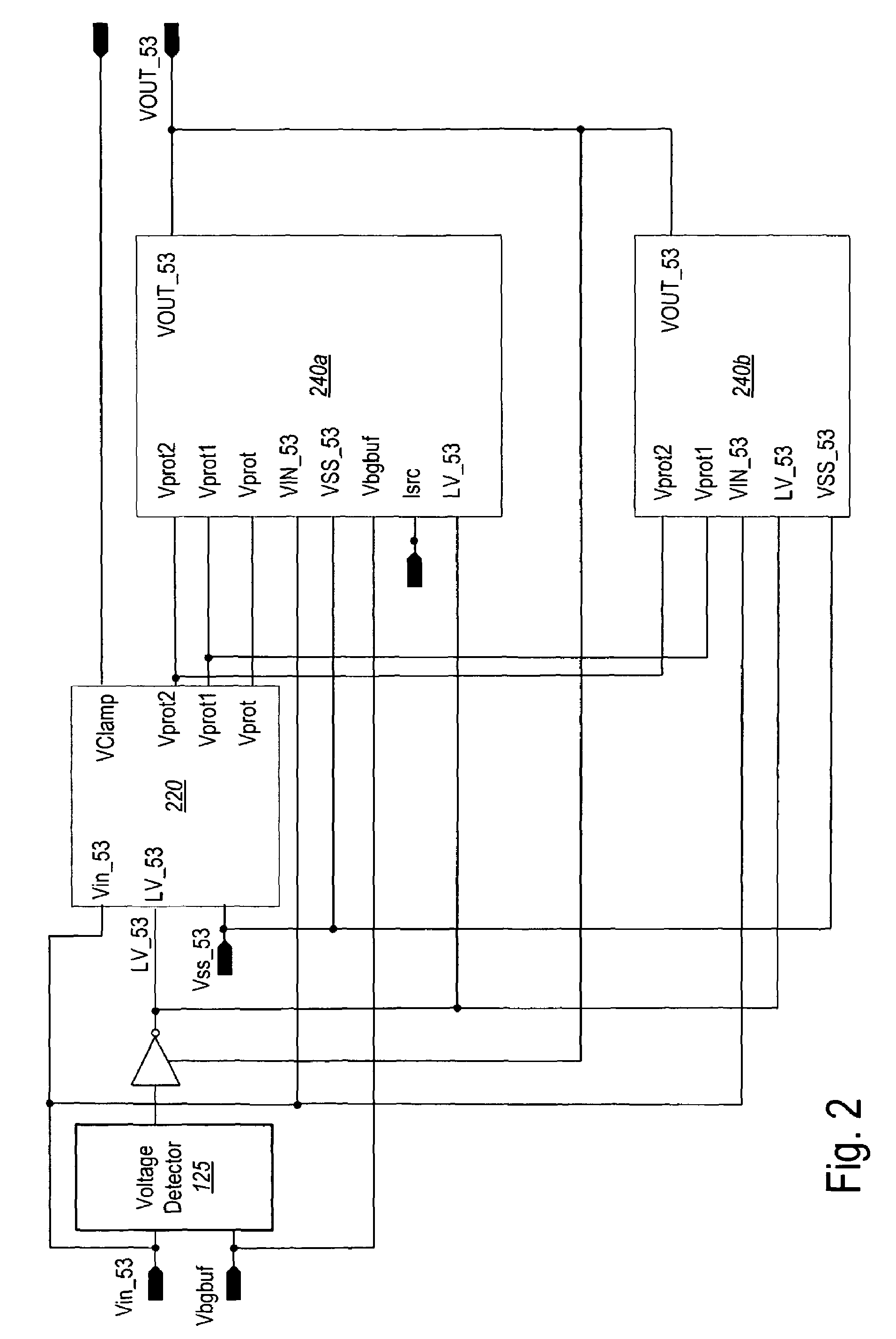 Voltage regulator with bypass mode