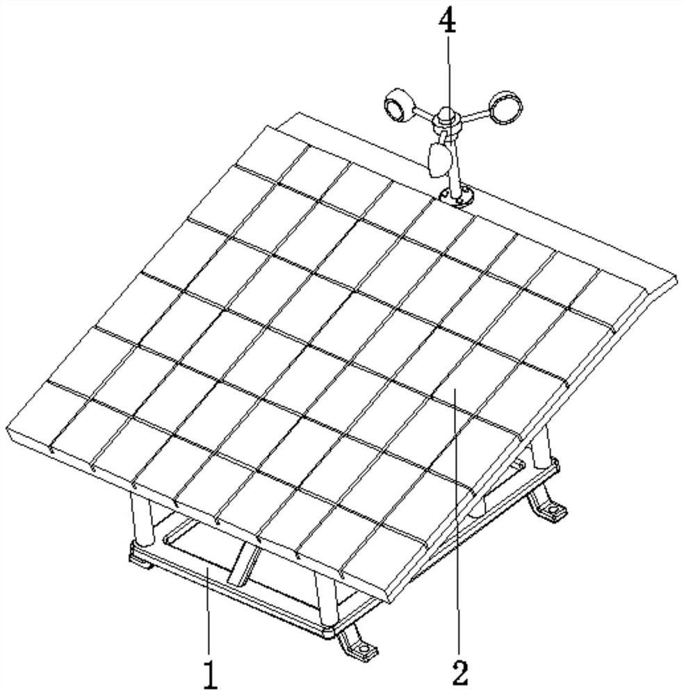 New energy solar power generation device