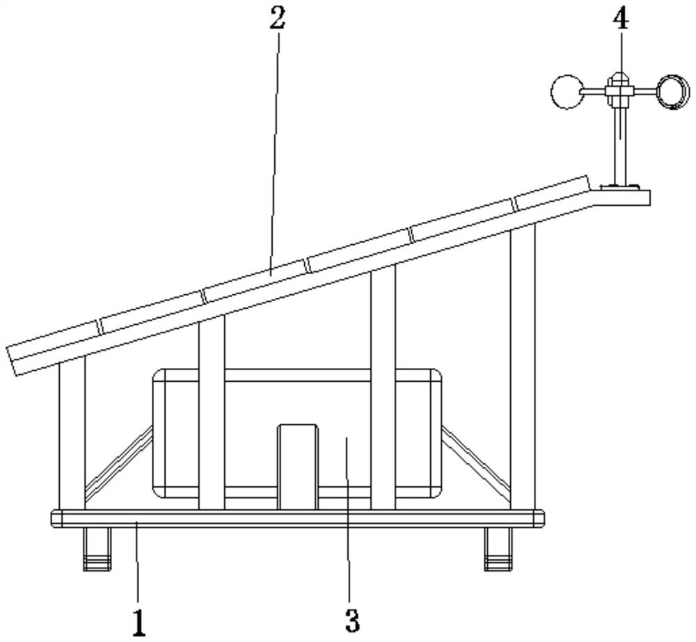 New energy solar power generation device