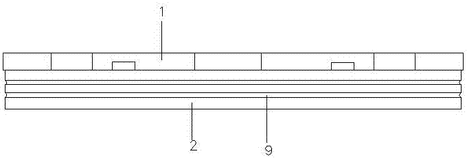 A heat-dissipating brake pad