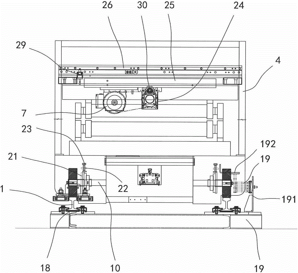 Cargo storing and taking mechanism with sliding rail moving mechanism