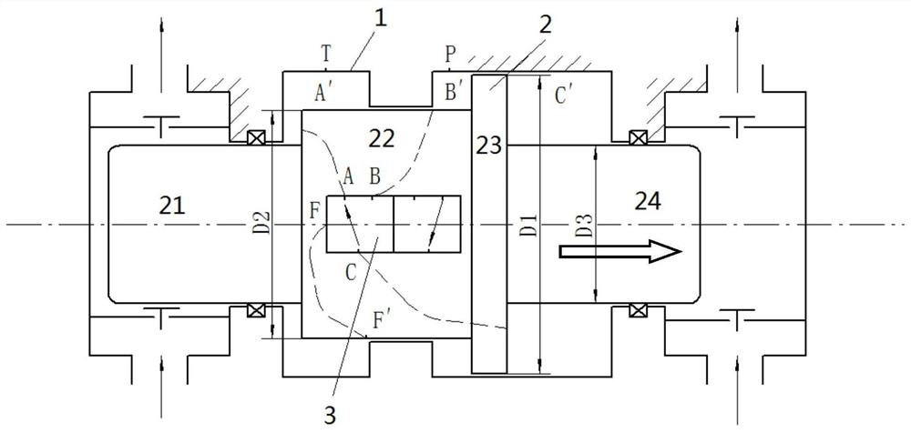 A hydraulic reciprocating drive mechanism and hydraulic reciprocating drive pump