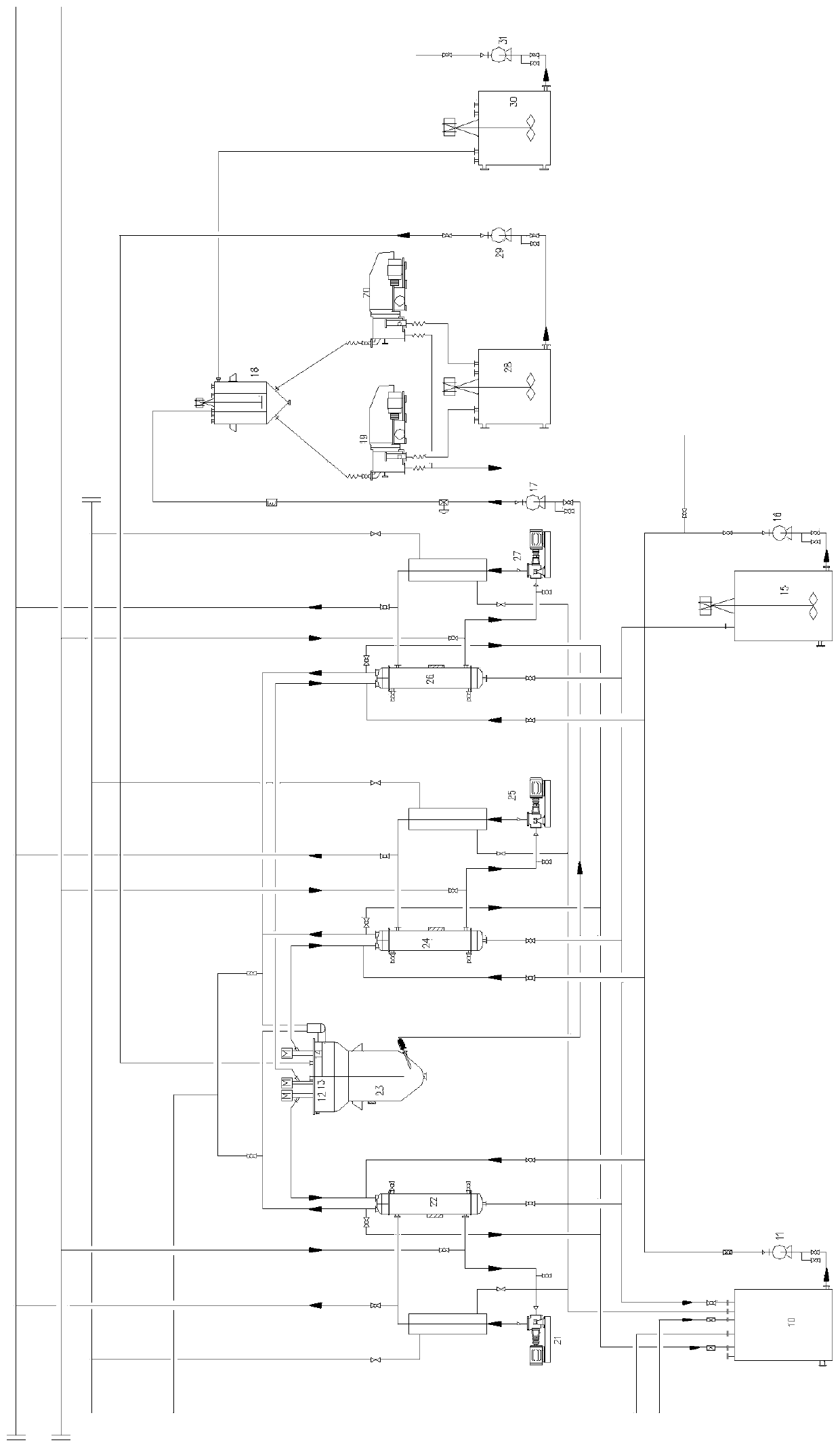 Device and process for extracting mirabilite from lithium deposition mother liquor for producing lithium salt from lithium mica