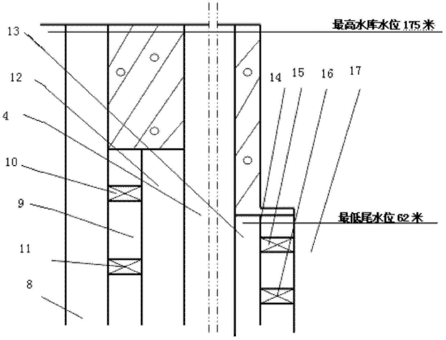 Hydraulic ship-lifting system