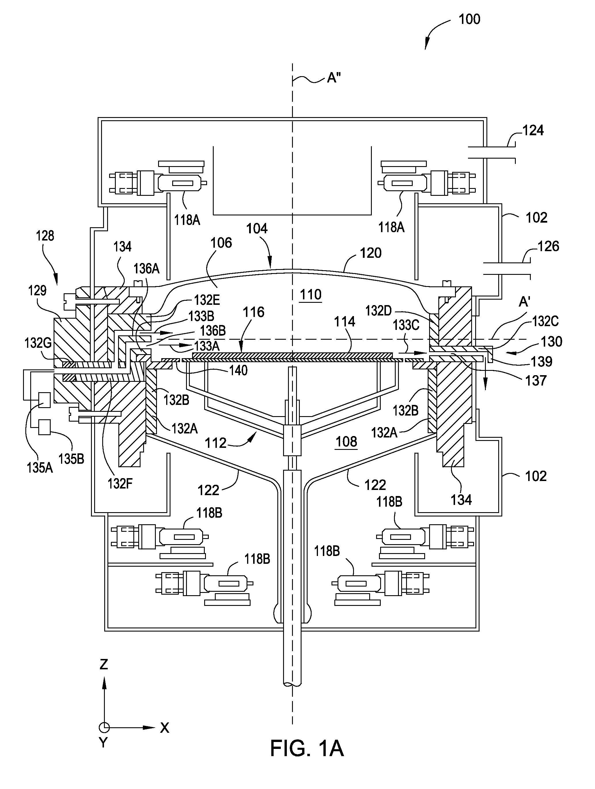 Liner assembly for chemical vapor deposition chamber