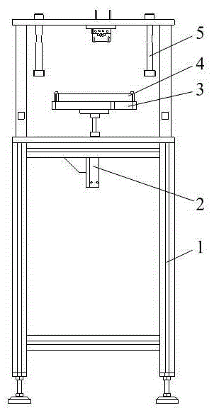 A kind of detection equipment of automobile door lock sleeve