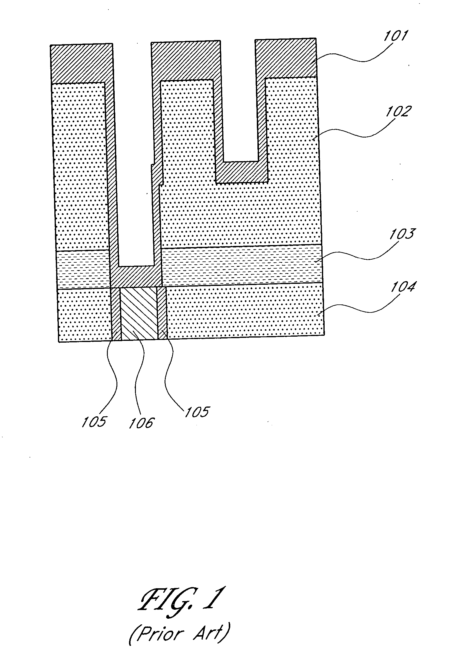 Selective formation of metal layers in an integrated circuit