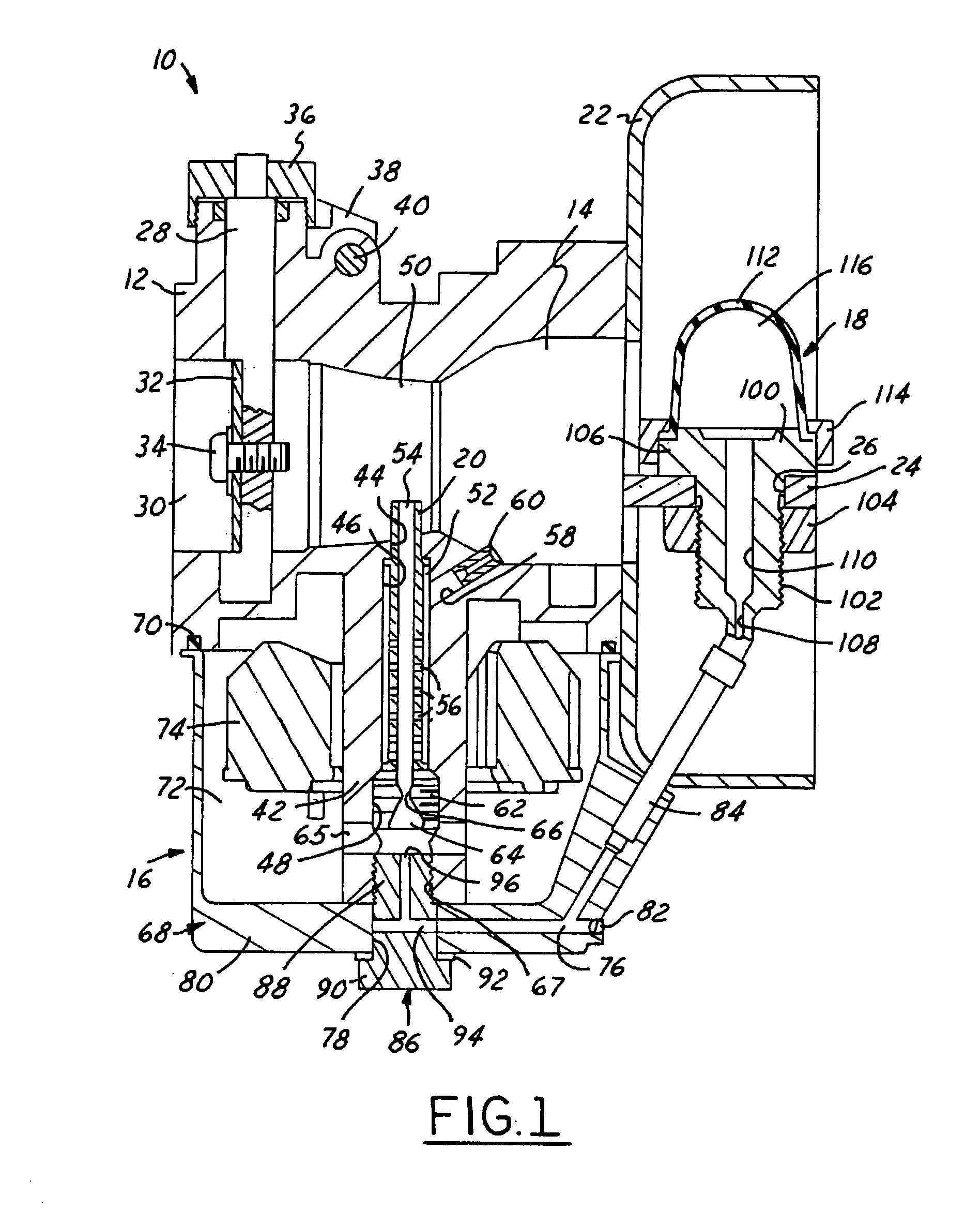 Priming system for a float bowl carburetor