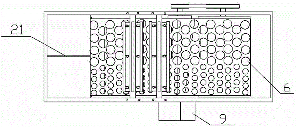 Mushroom root shearing machine