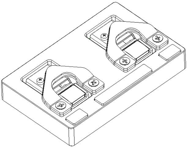 Device structure of a floating static contact assembly