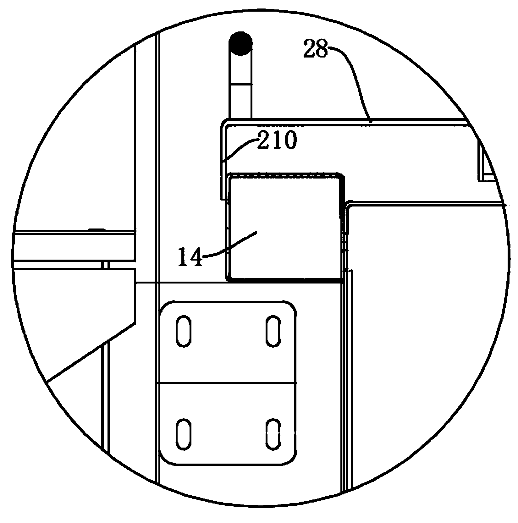 Automatic rice dividing machine with detachable rice storage device