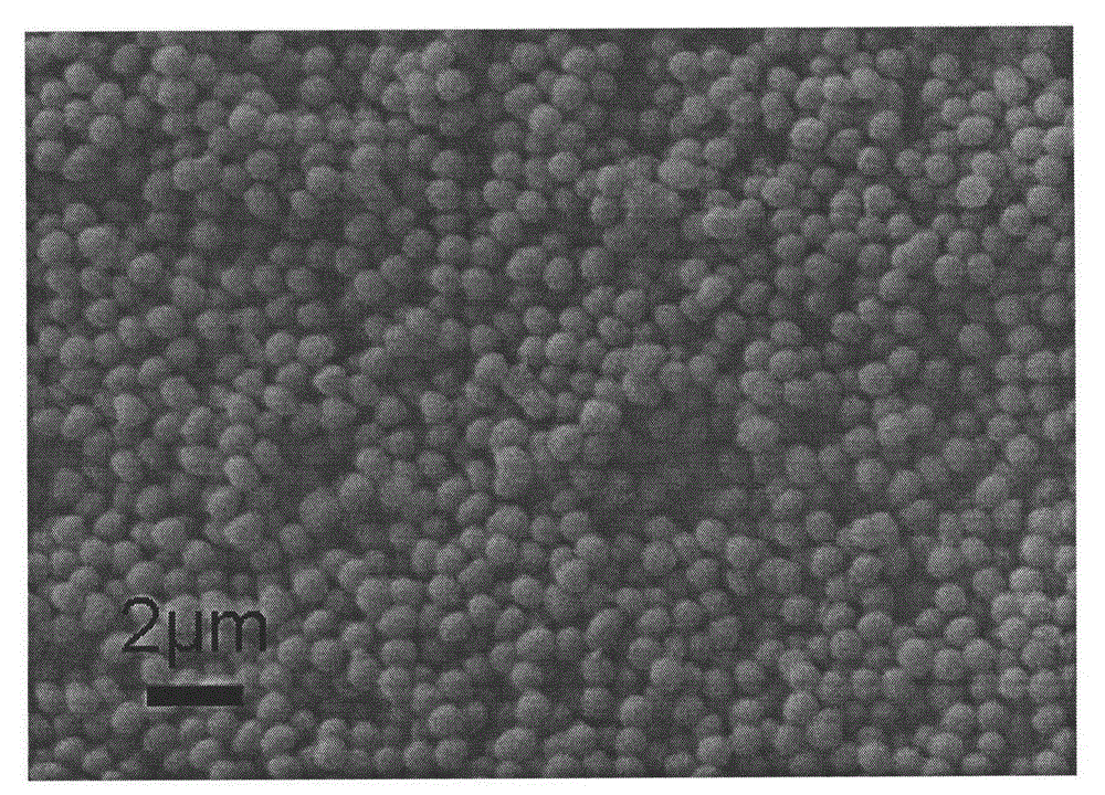 Preparation method and application of polypyrrole nanometer microspheres