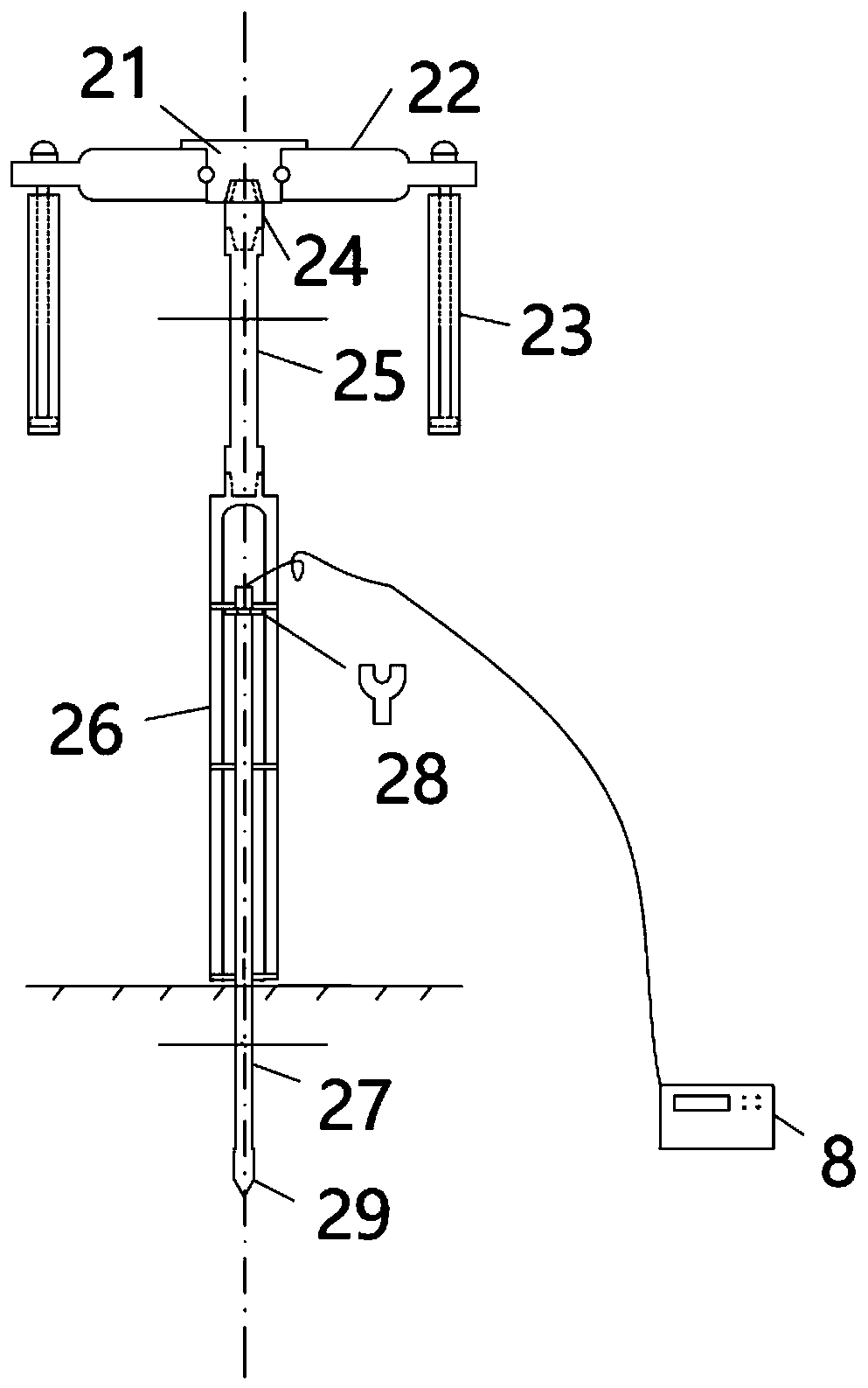 A vehicle touch detection device