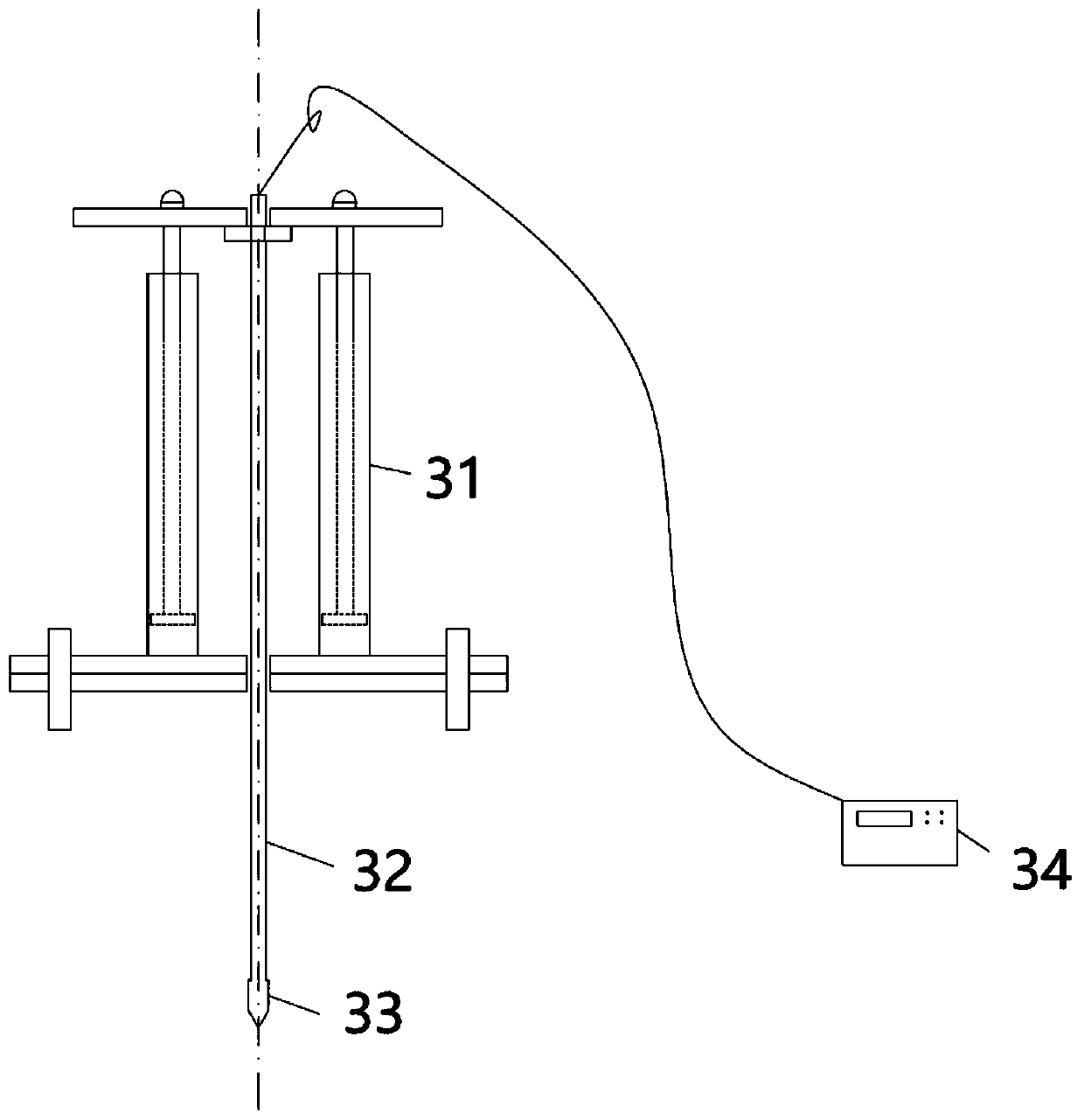 A vehicle touch detection device