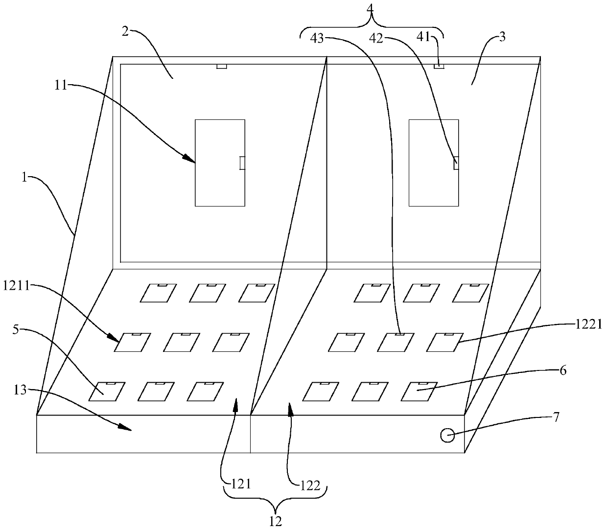 Animal memory search behavioral experiment device and method