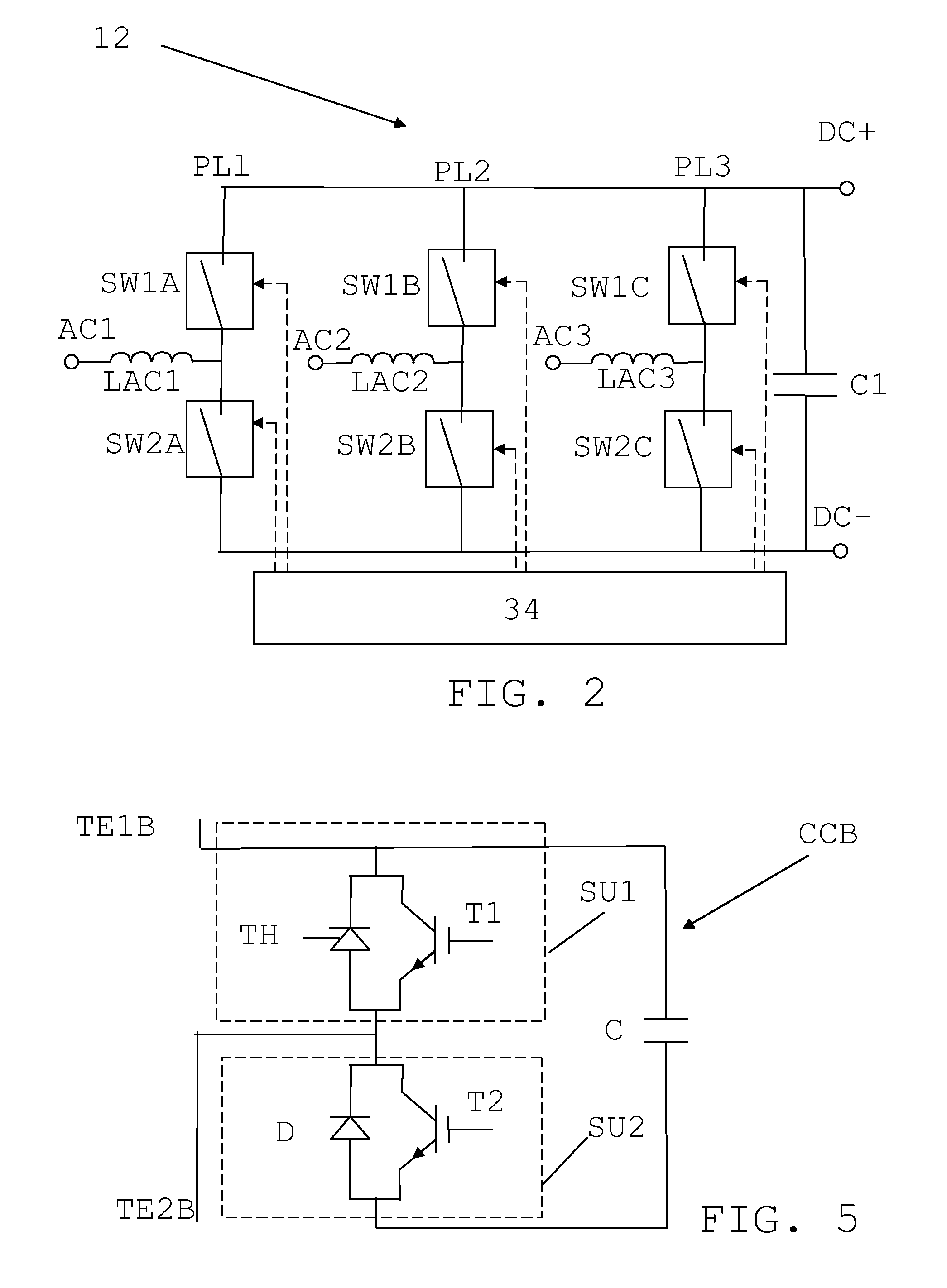 Fault current limitation in DC power transmission systems