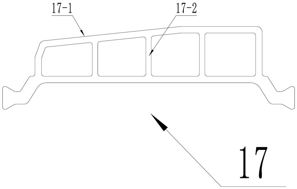 Low-energy-consumption aluminum alloy out-opening window