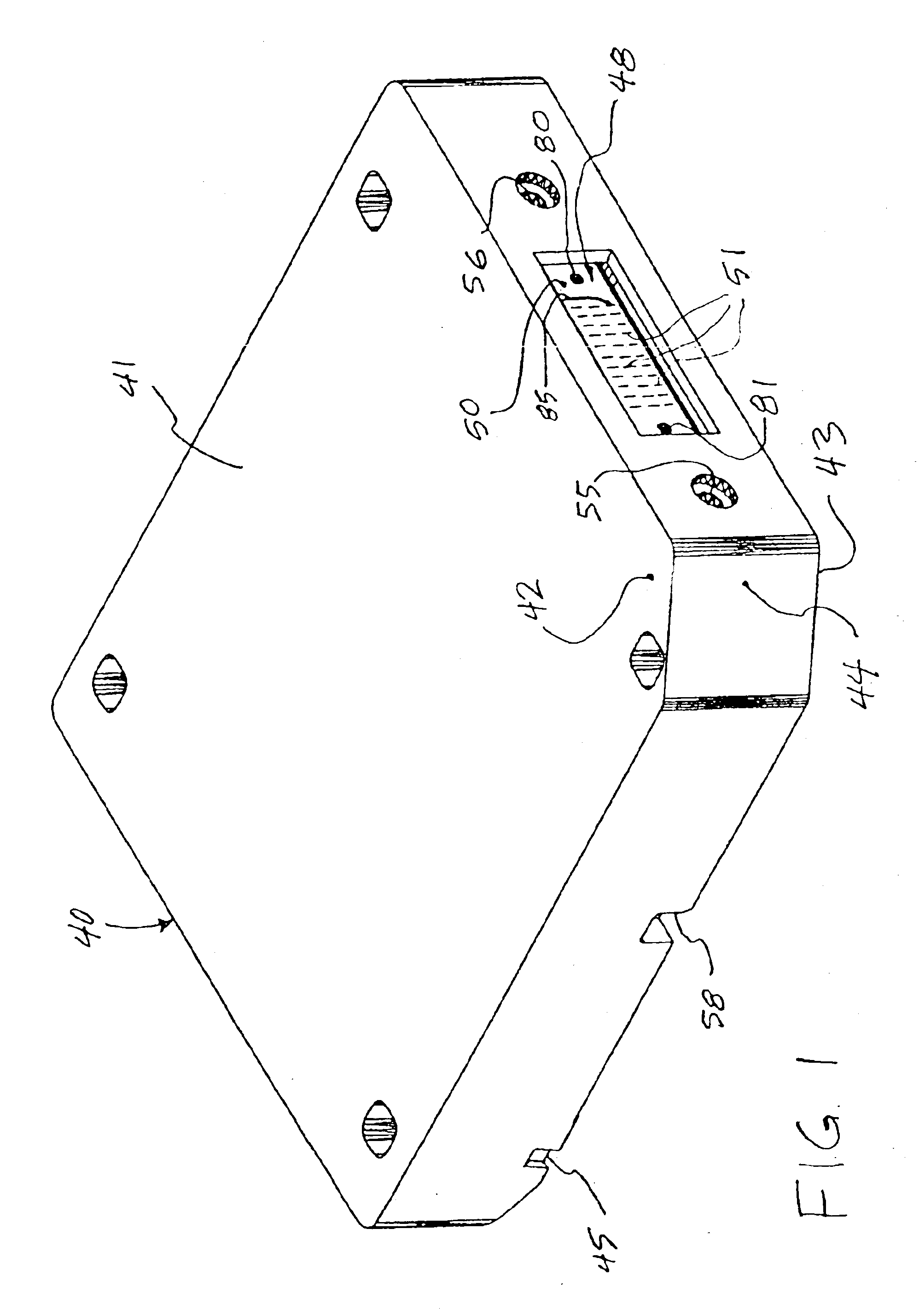 Releasable, repeatable electrical connection employing compression