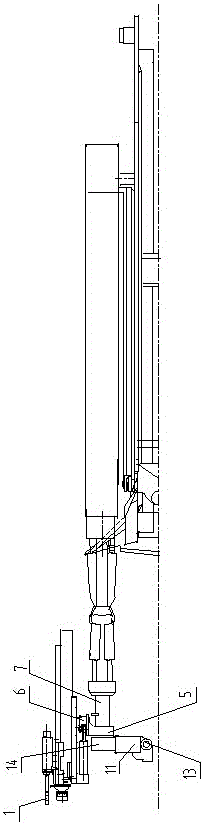 Double-arm four-drill drilling, anchoring and loading integrated machine