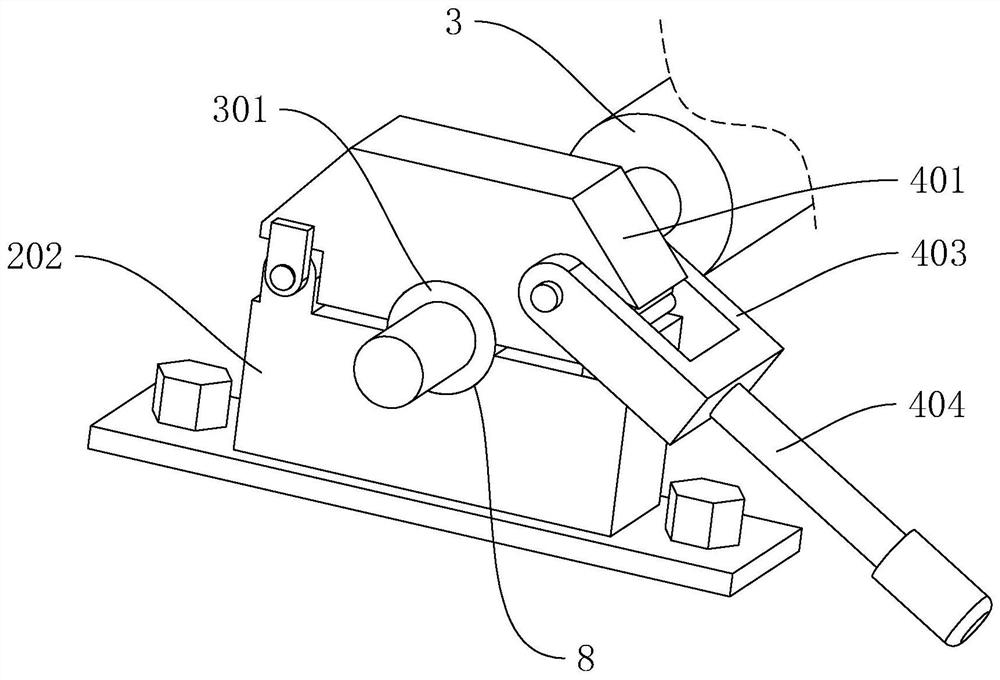 Film laminating device and film laminating process for plastic sheet machine