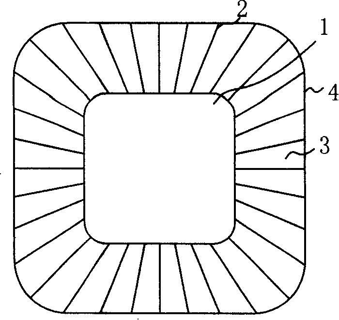 Method for cutting simulation artificial diamond