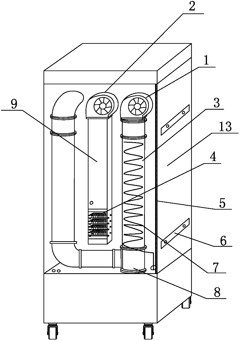 Normal-temperature humidity control storage cabinet