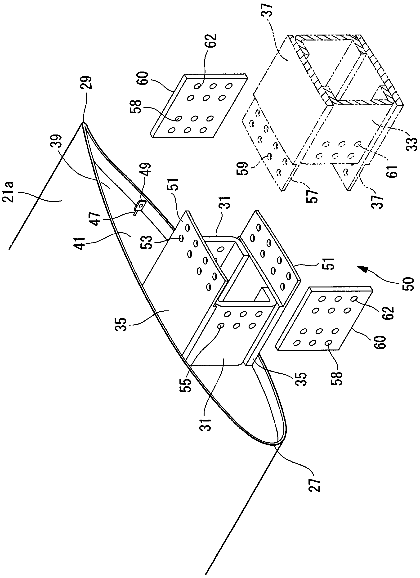 Wind wheel blade