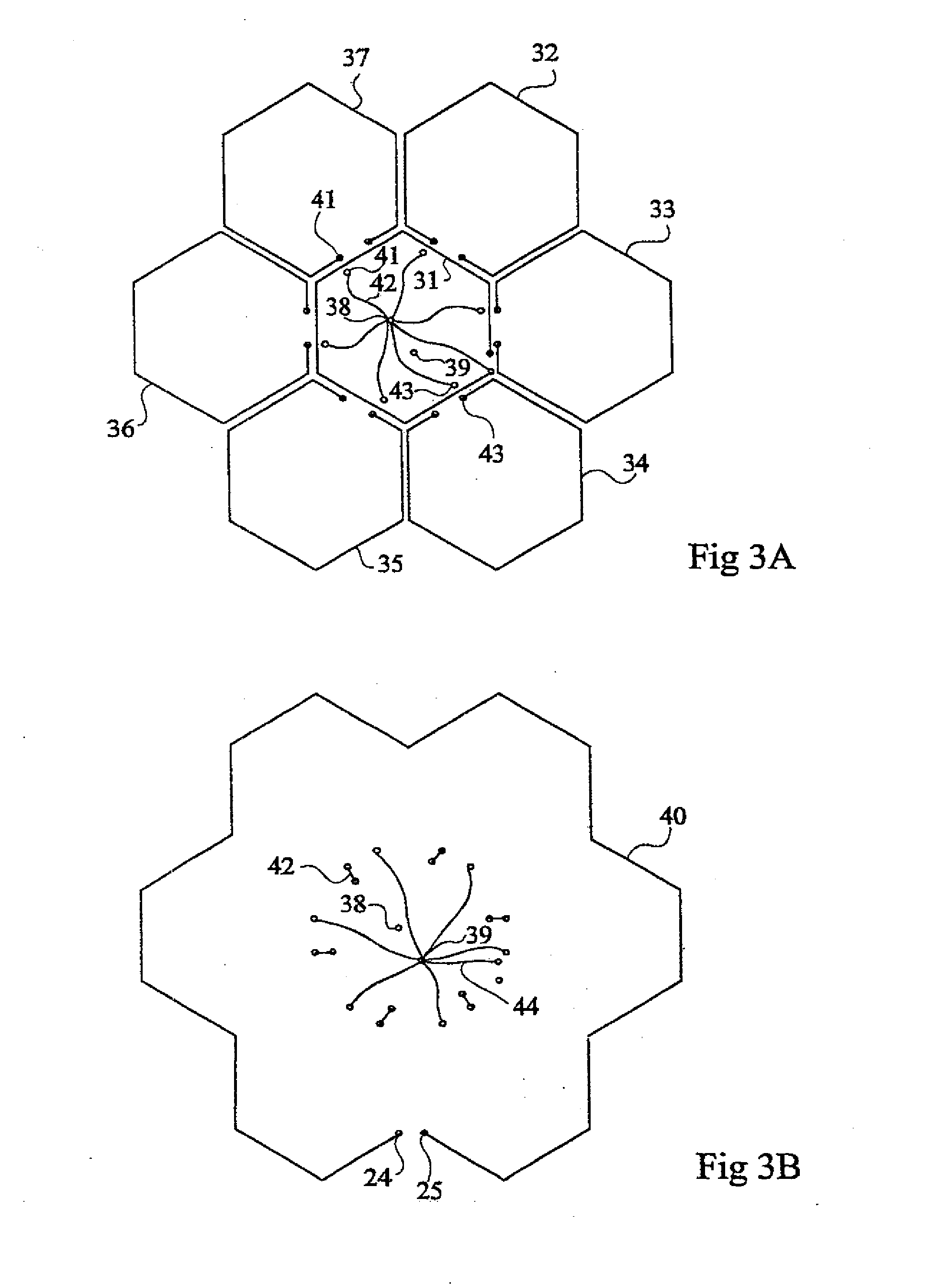 Electromagnetic field generation antenna for a transponder