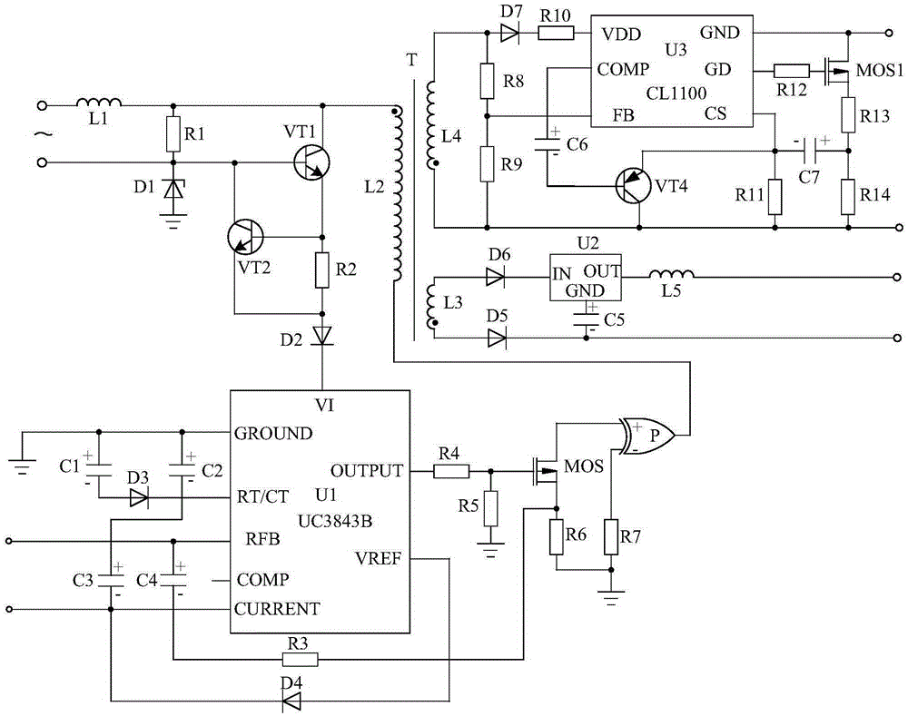 Automatic aluminum oxide charging system for aluminum electrolysis based on linear drive circuit