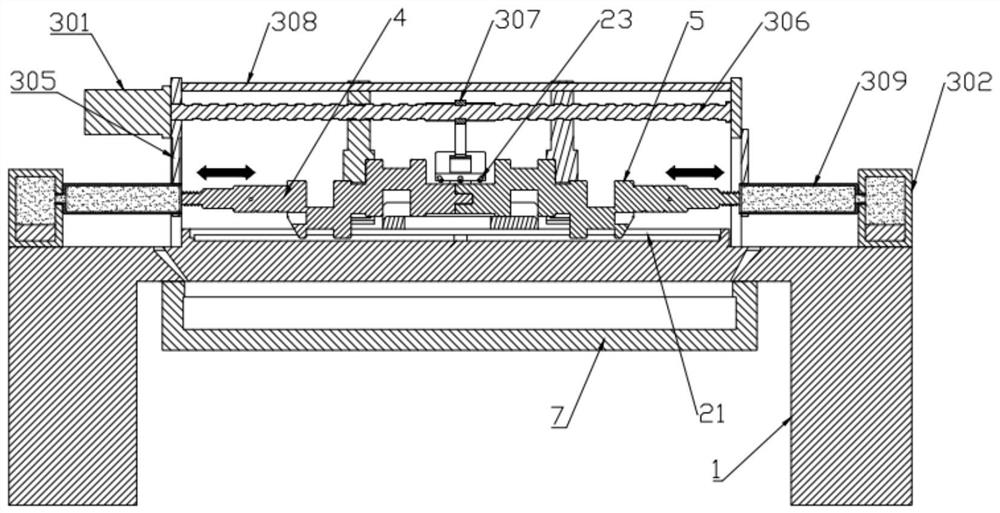 Compressor double-cylinder crankshaft machining equipment