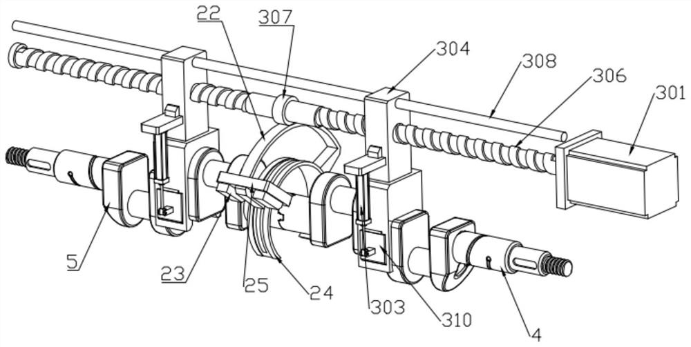 Compressor double-cylinder crankshaft machining equipment