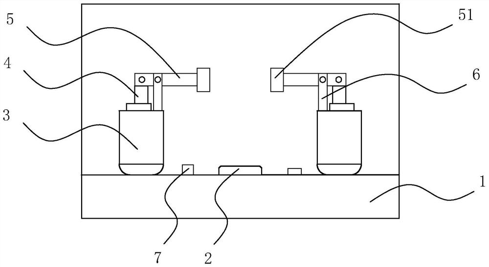 Clamp for clamping engine cylinder block