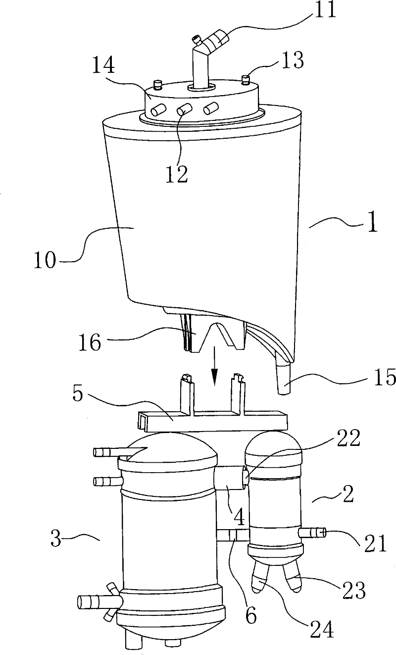 Membrane oxygenator