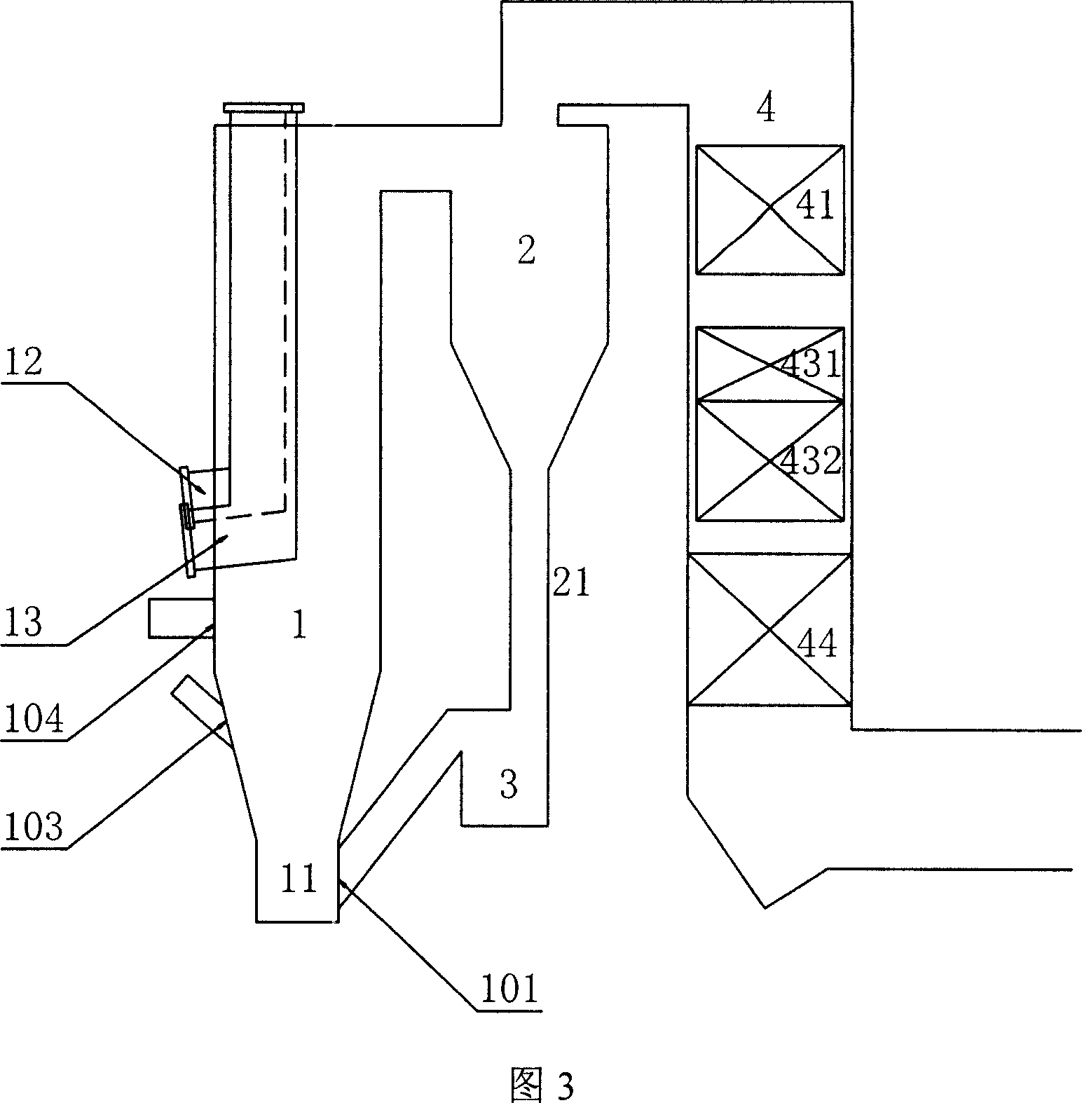 Biomass circulating fluid bed burning method and biomass circulating fluid bed boiler