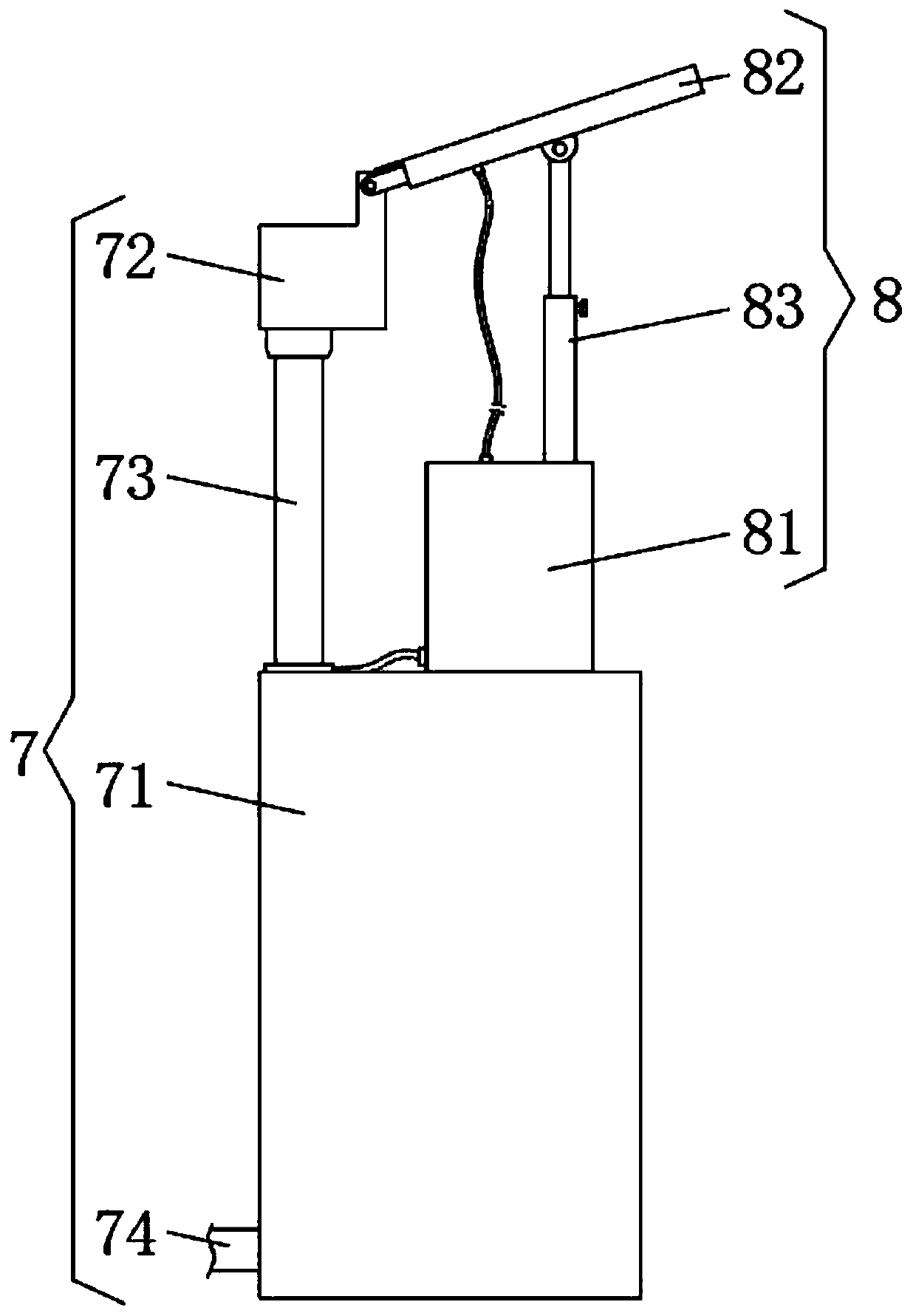 Crop irrigation device for agriculture planting