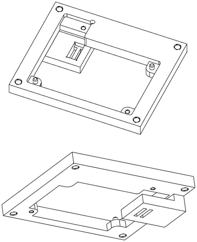 Positioning and fixing tool and method for welding fuzz button connector to printed board