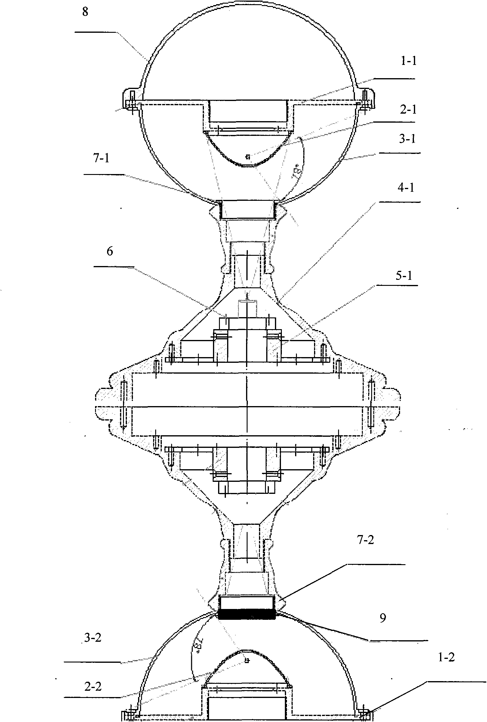 Active three-dimensional panoramic view vision sensor based on full color panoramic view LED light source