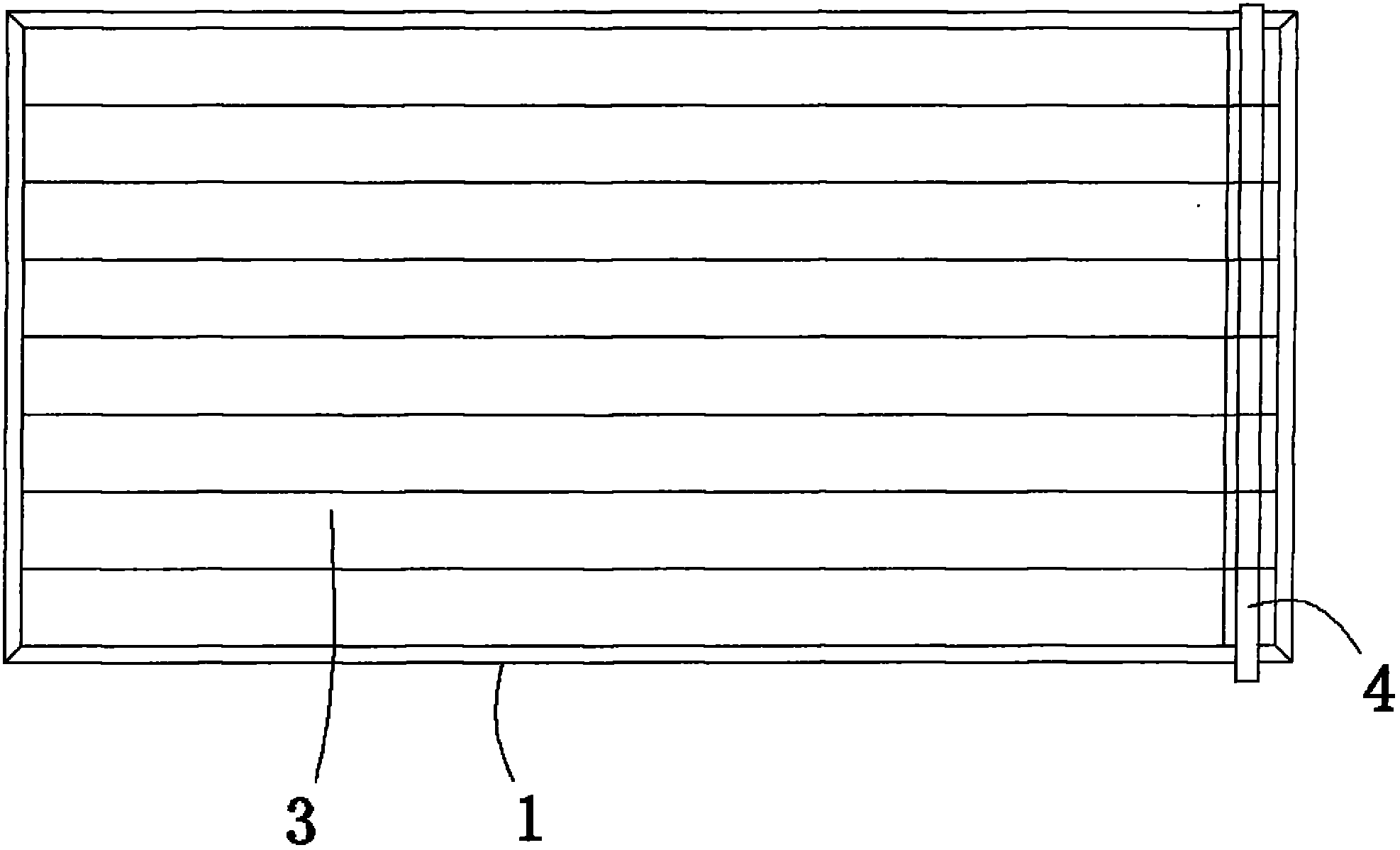 Manufacturing method of efficient solar heat collection device and efficient solar heat collection device product