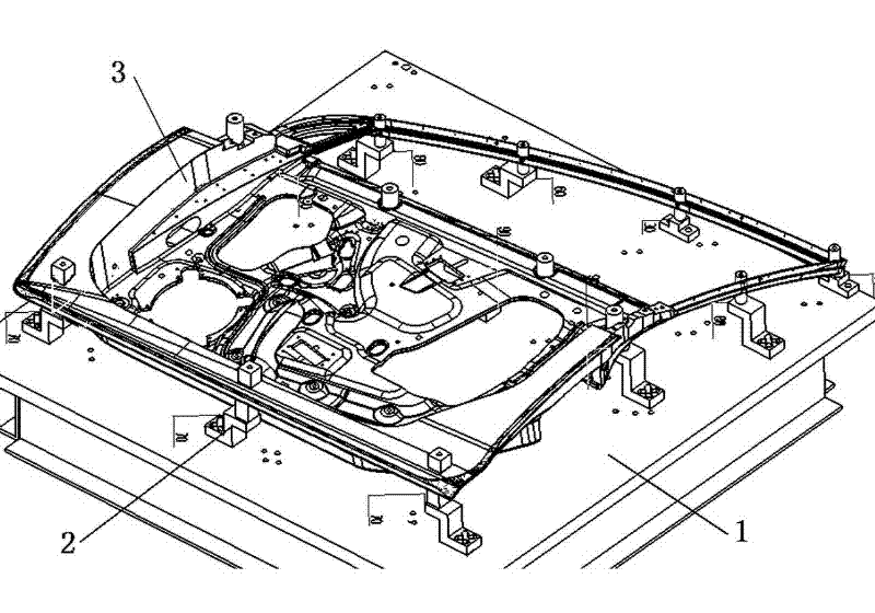 Thin-wall part processing clamping device and clamping detection method