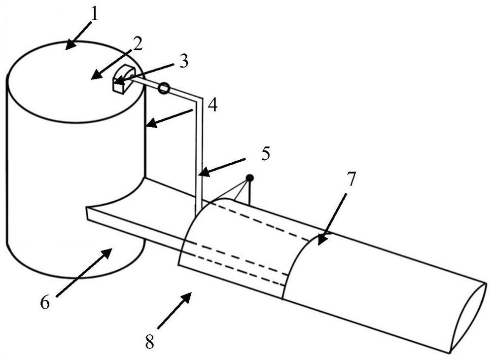 Composite material bearingless rotor wing stability augmentation device