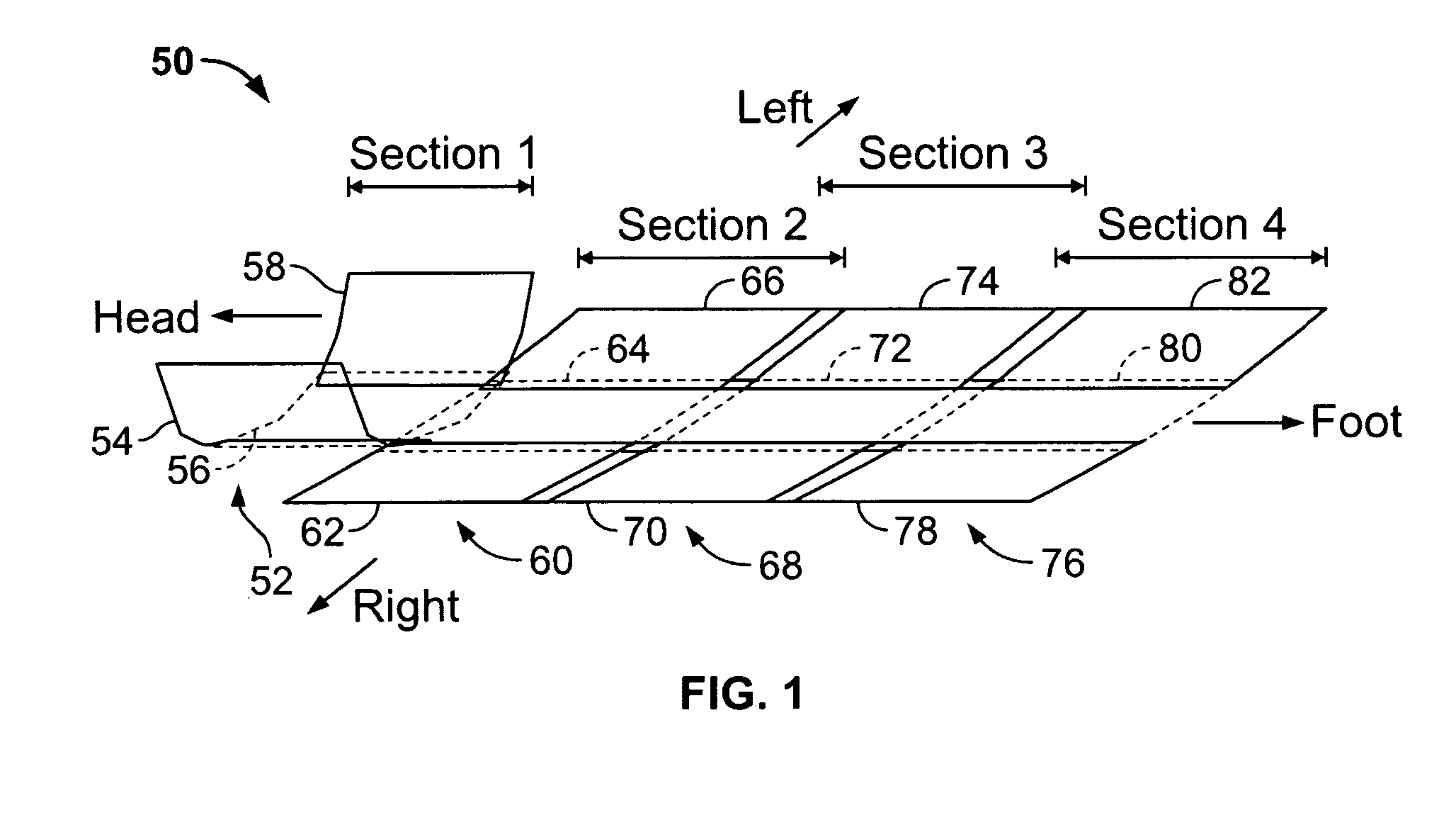 Cervical-thoracic-lumbar spine phased array coil for Magnetic Resonance Imaging