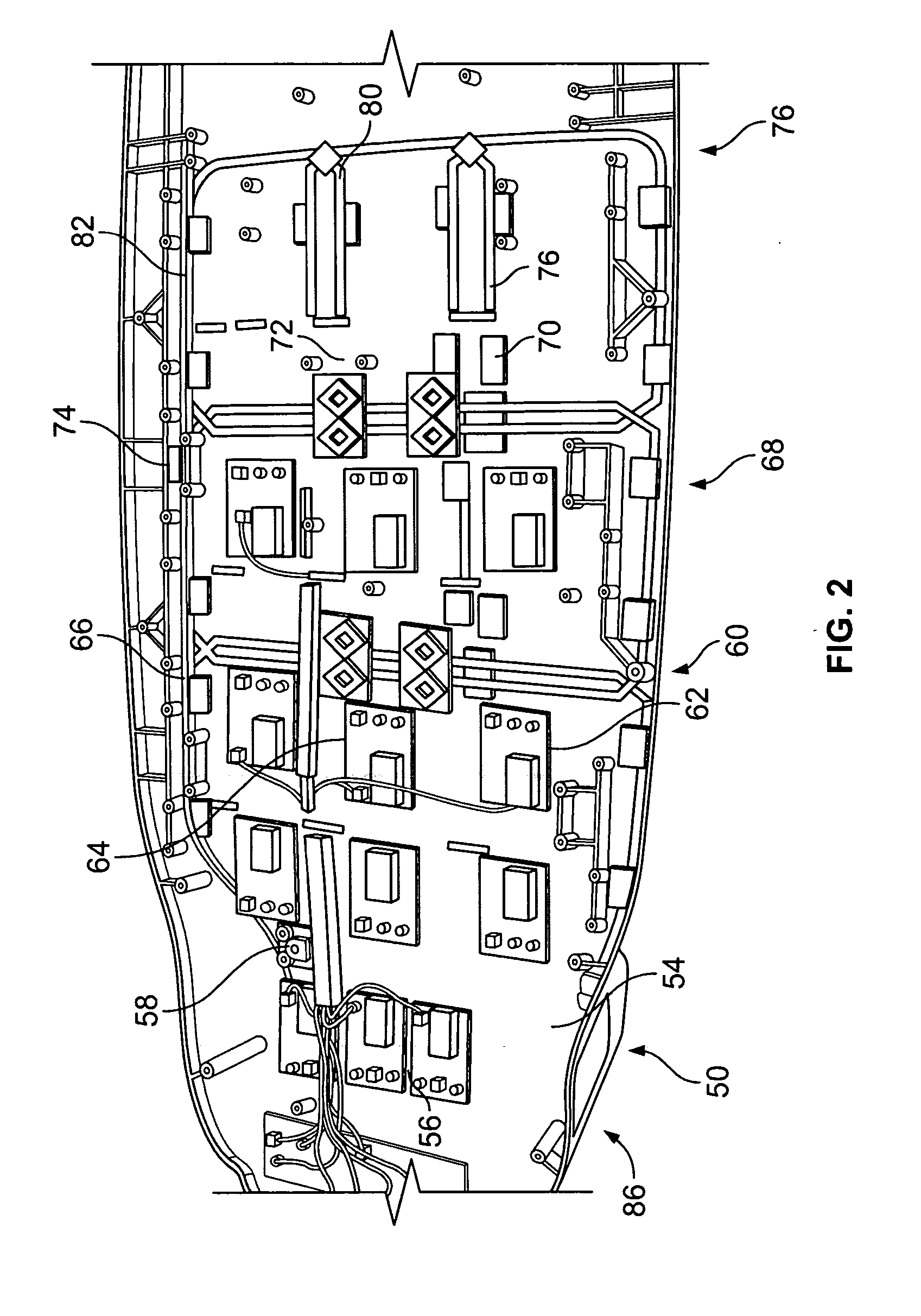 Cervical-thoracic-lumbar spine phased array coil for Magnetic Resonance Imaging