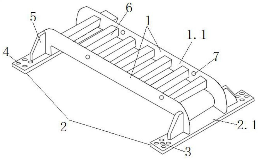 Box body hole site detection tool