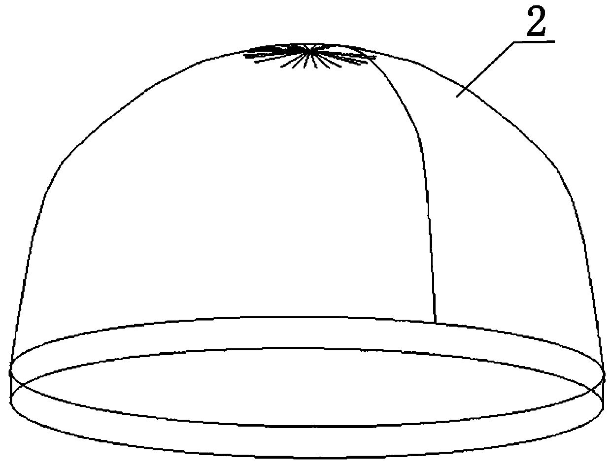 LED lens array design method for forming uniform square light spots