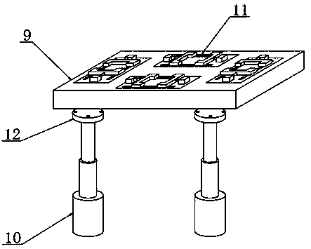 Multi-station machining device for pressure sensor manufacturing