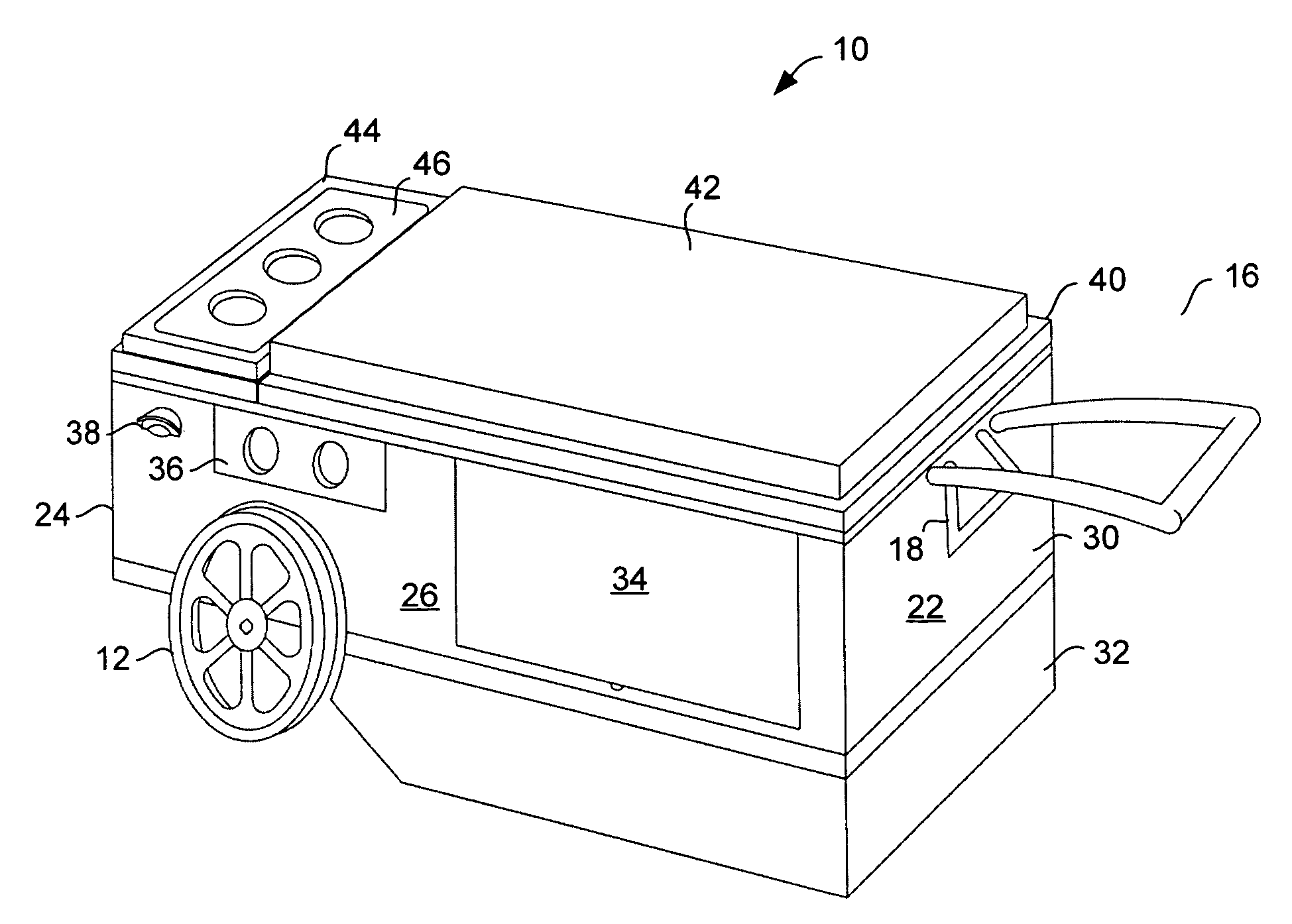 All-terrain cooler