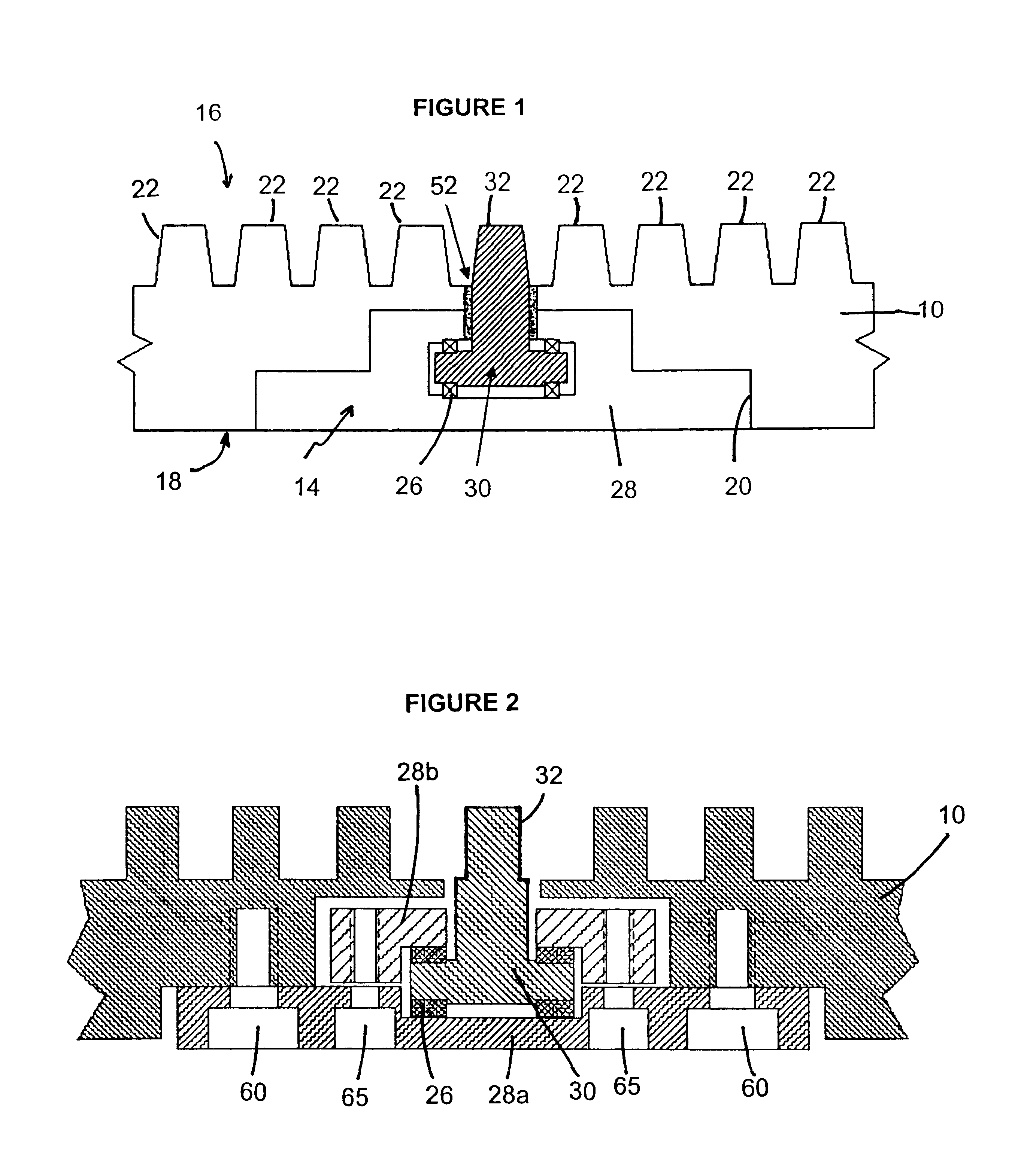 Refiner force sensor