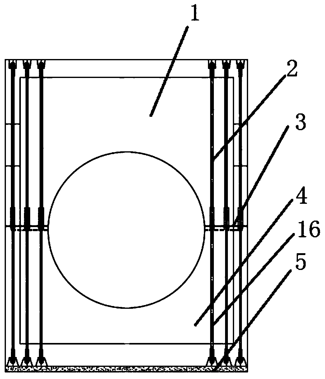 Inspection well and construction method thereof