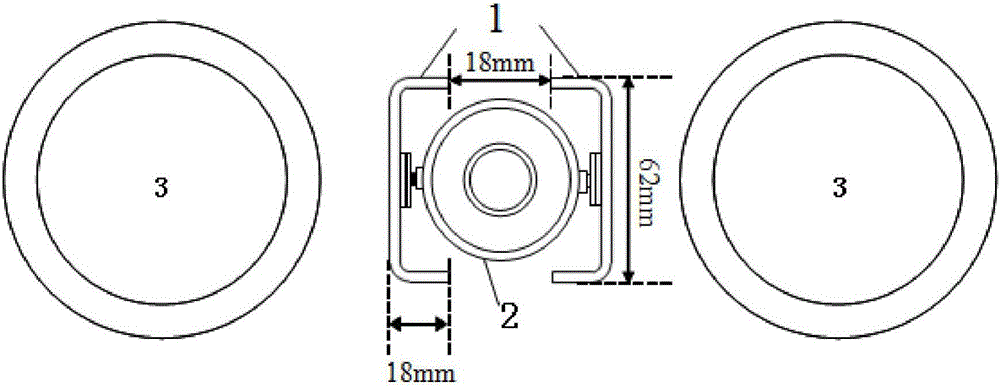 Anode stabilizing device of IGZO film formation equipment